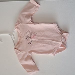 Ballerina Light Pink Onesie & Pants with footies